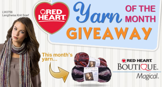 Red Heart May Yarn of the Month Giveaway